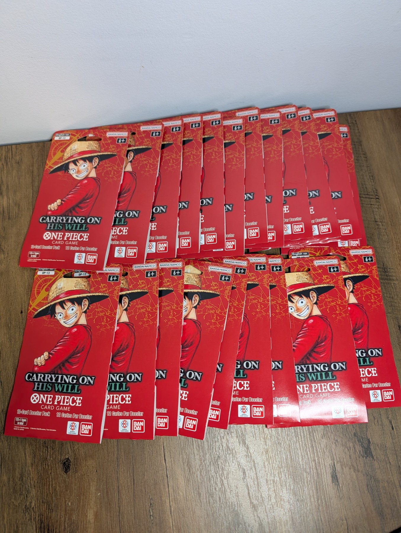 Carrying on His Will Booster Packs (21 total)
